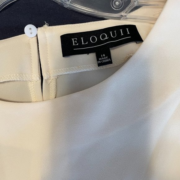 Beige Blouse with Twist Front - Picture 3 of 4